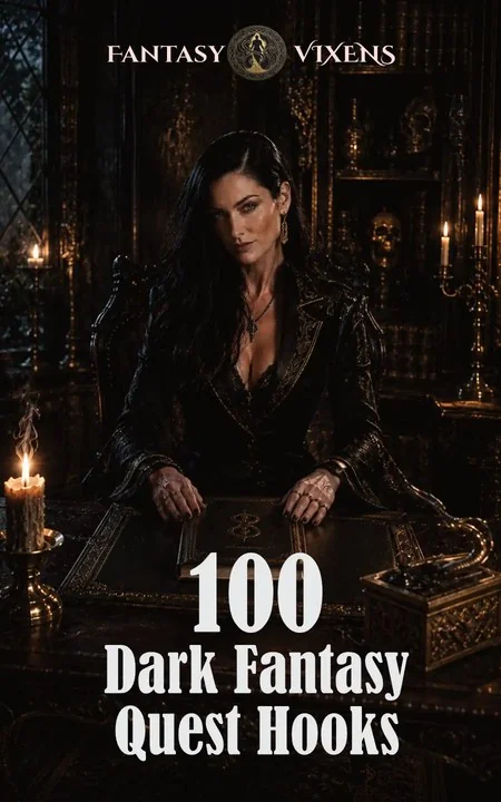 Cover of 100 Dark Fantasy Quest Hooks