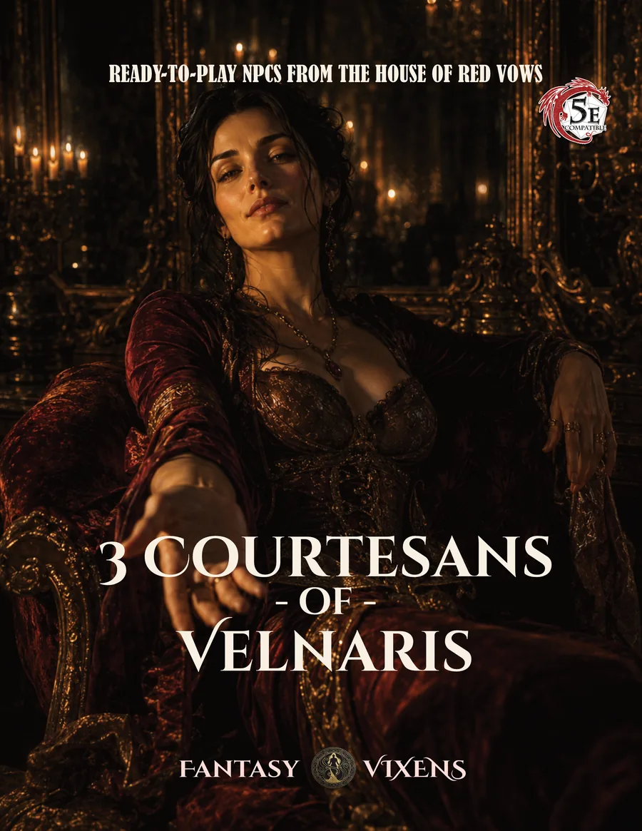 3 Courtesans of Velnaris — Free NPCs
