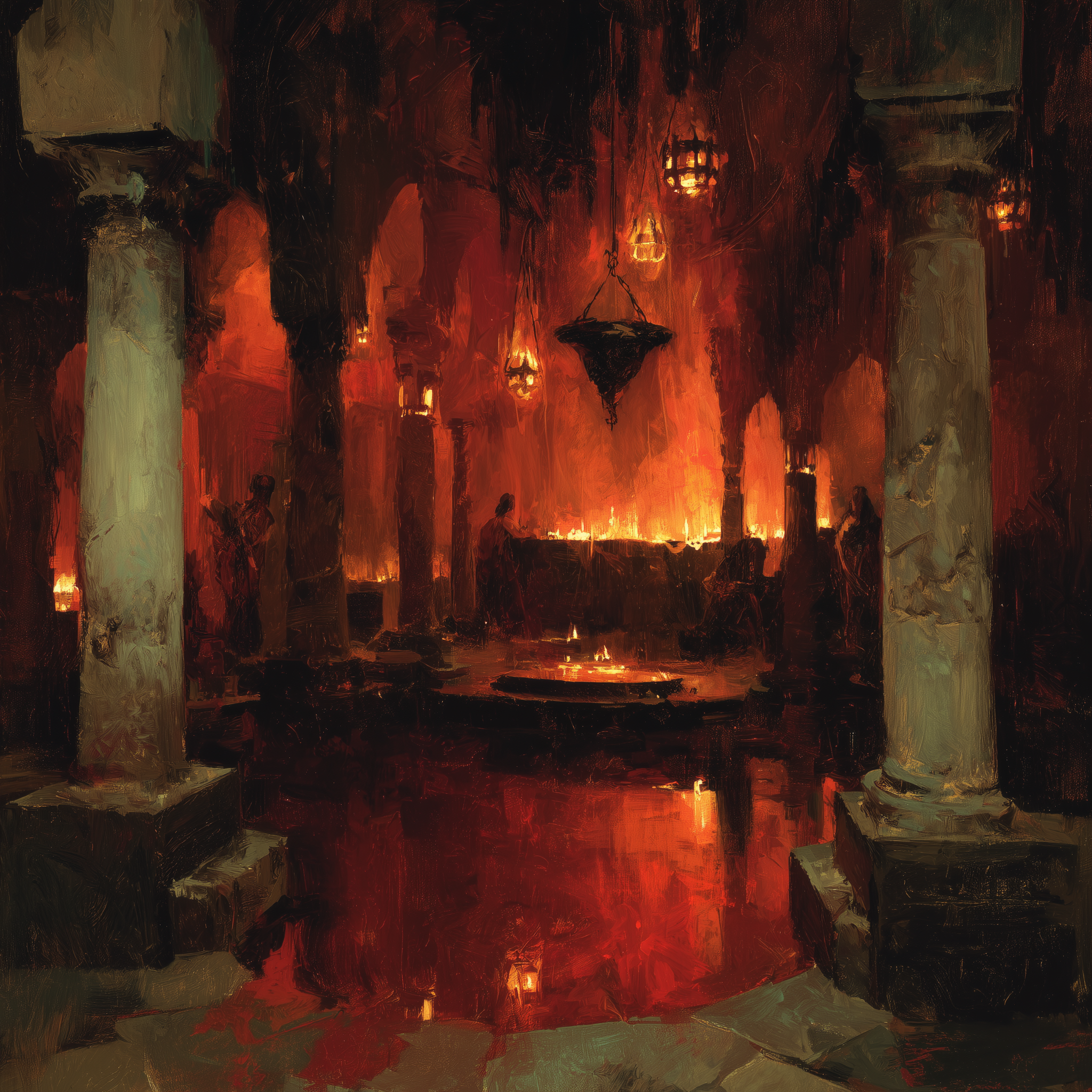 Placeholder — throne shadows.