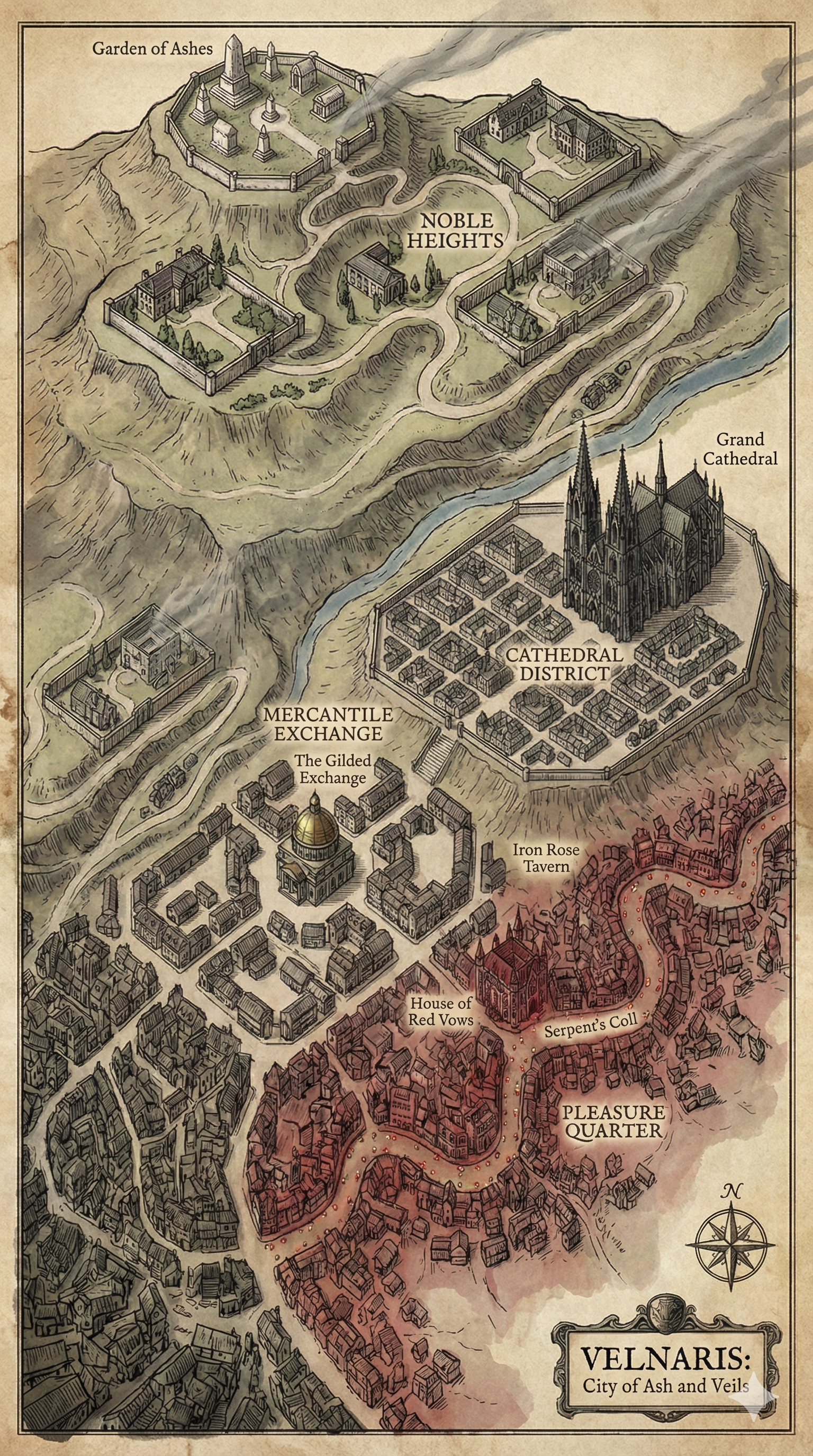 Velnaris maps and layers.