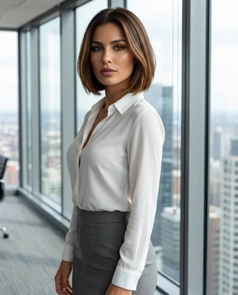 Amanda — profile at the window