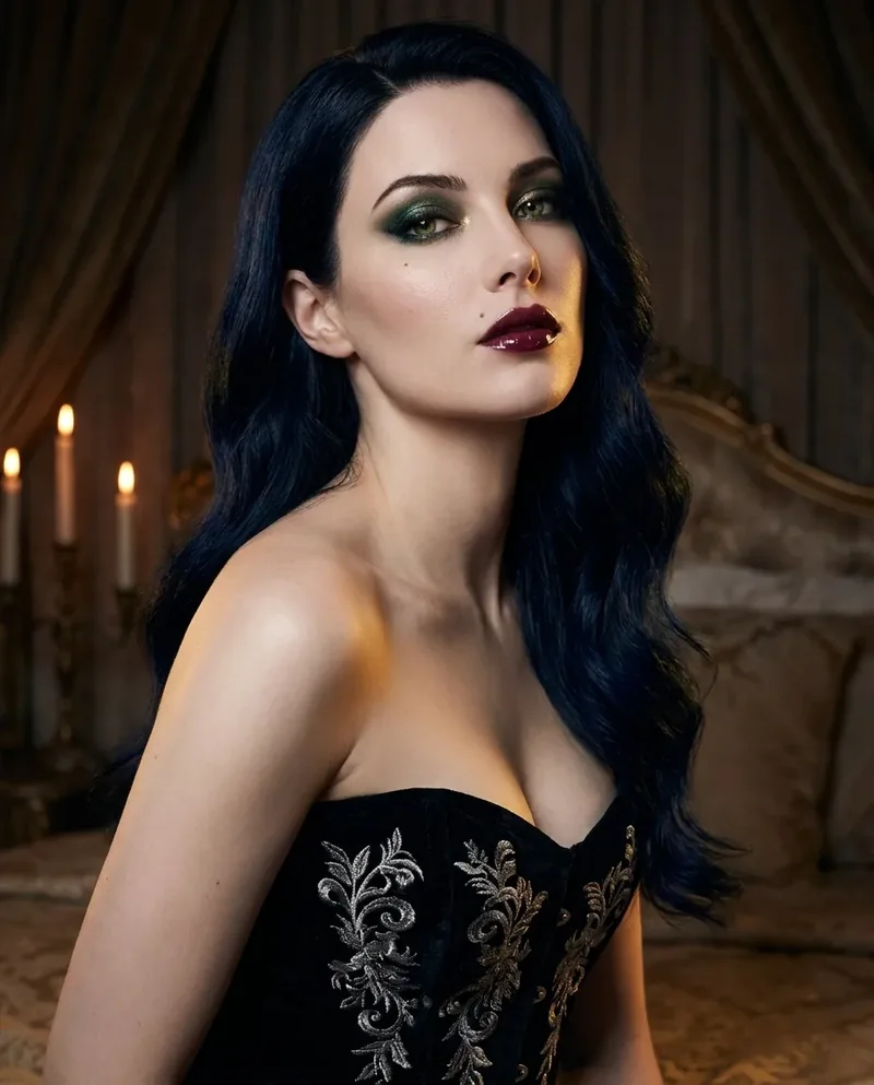 Seraphina — candlelit boudoir